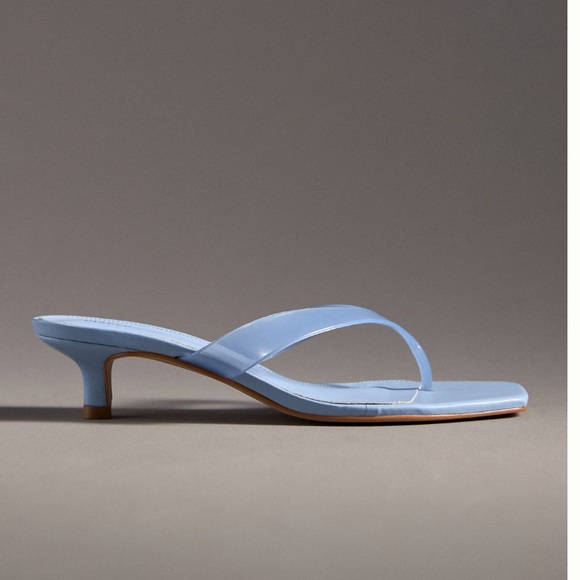 NWT Size 8 Maeve Jelly Thong Kitten Heels - Picture 3 of 4